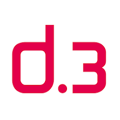 Logo der Dokumentenmanagementsoftware d.3 von d.velop