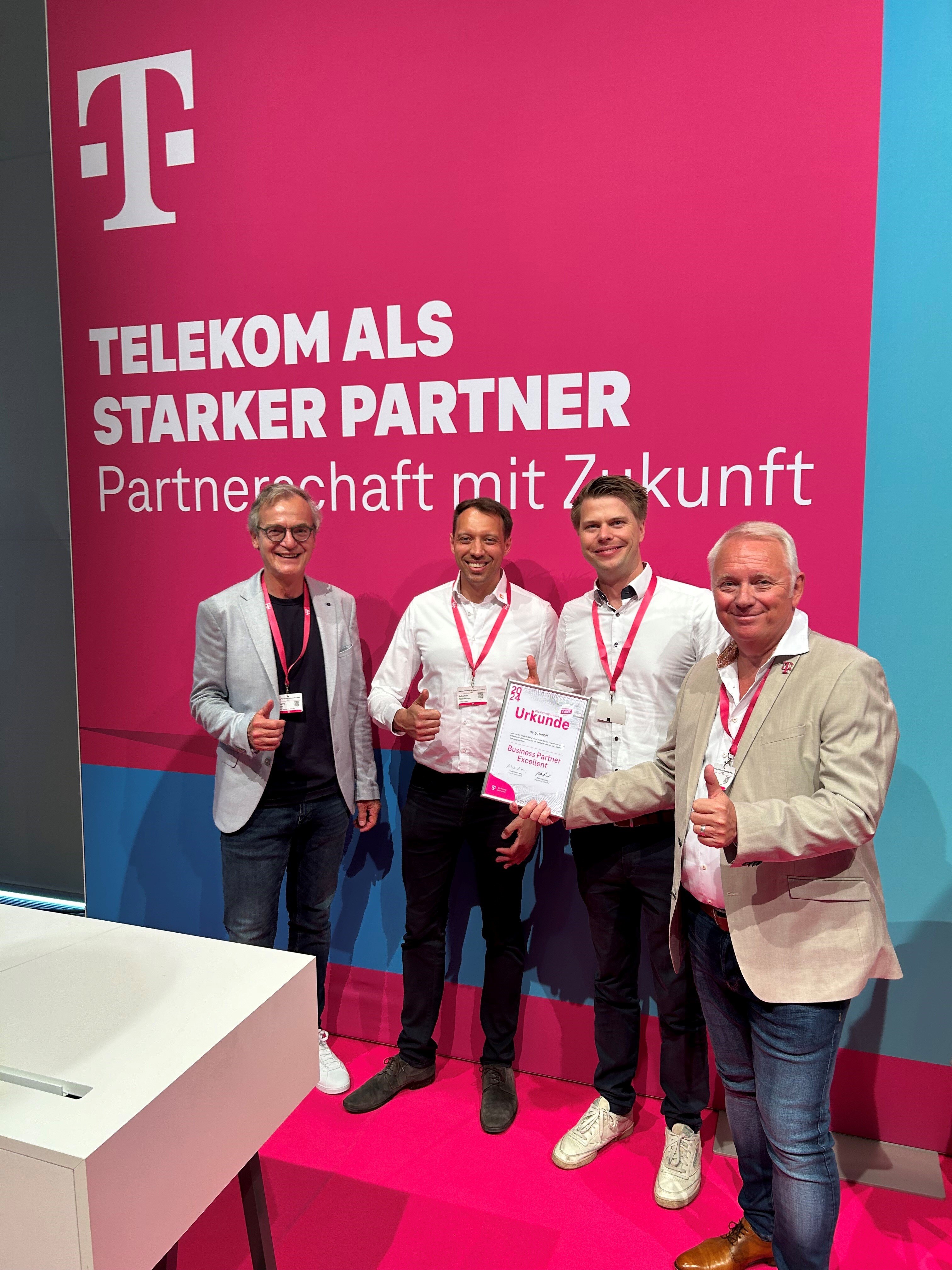 netgo erhält von der Telekom den höchsten Partnerstatus als Auszeichnung
